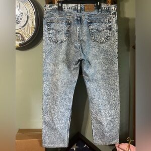 Vintage 80s 90s Acid Wash Stone Wash Levi’s 540 Made in The USA Jeans